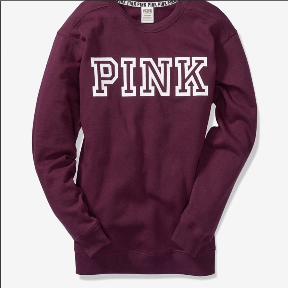 VS pink hoodie